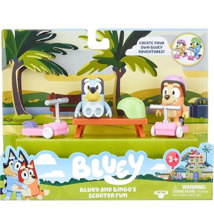 Bluey Vehicle Bluey & Bingo Articulated figure Scooter Time Original