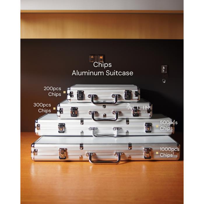 Koper 300 Chip Coin Suitcase Playing Card