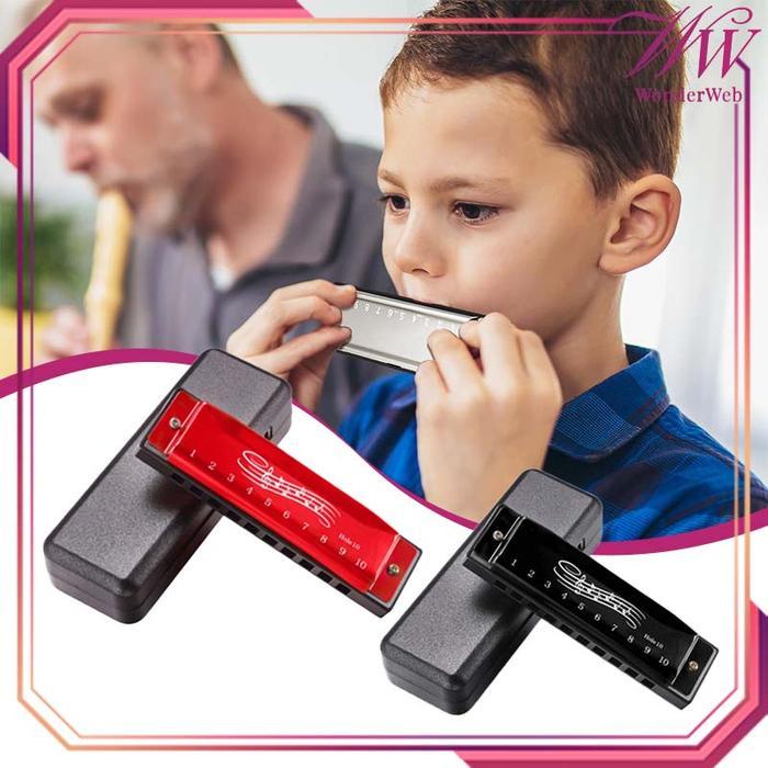 Alat Musik Harmonika 10 Hole Chromatic Harmonica Harmonika Chromatic Harmonika Kromatik Harmonica