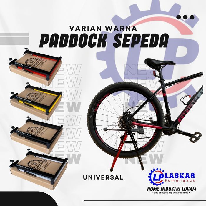 READY Standar Paddock Sepeda Universal Sepeda Statis Bike Trainer Indoor Fixie Mtb Outdoor