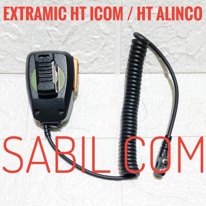 Jhonnstars- Jual Extra Mic Ht Icom V8 / Icom V80 - Mic Ht Alinco Dj Crx1 & Crx5 [Kode 1Kode 2Kode