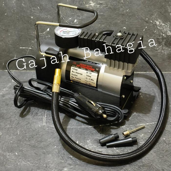 SHAKESPARE Kompresor mini DC 12v Air compressor mini dc 12 volt Alat pompa ban