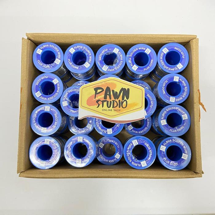 Timah alpha timah alpa 250 gram timah solder wire flux core / Timah Solder Alpha, Solder Core Wire