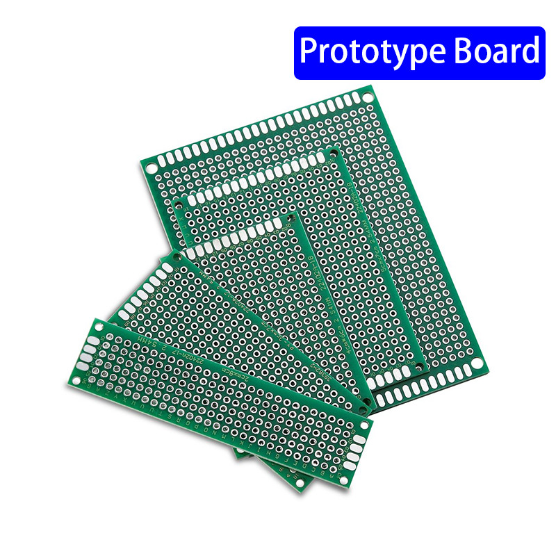 25PS PB Prototype Board iruit Protoboard Universial Double Prototype Diy Pb Kit 4X6m 5X7m 3X7m 2X8m