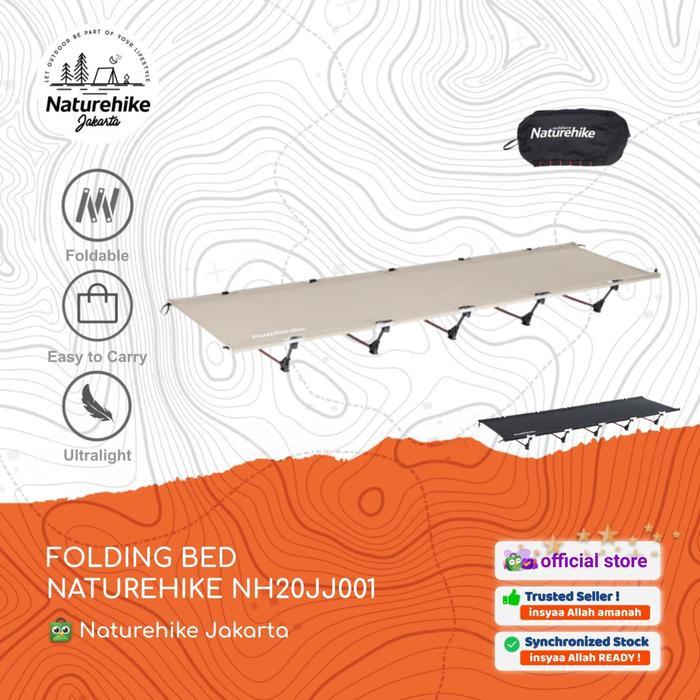 FOLDING BED NATUREHIKE NH20JJ001 VELBED LIPAT PORTABLE CAMPING OUTDOOR