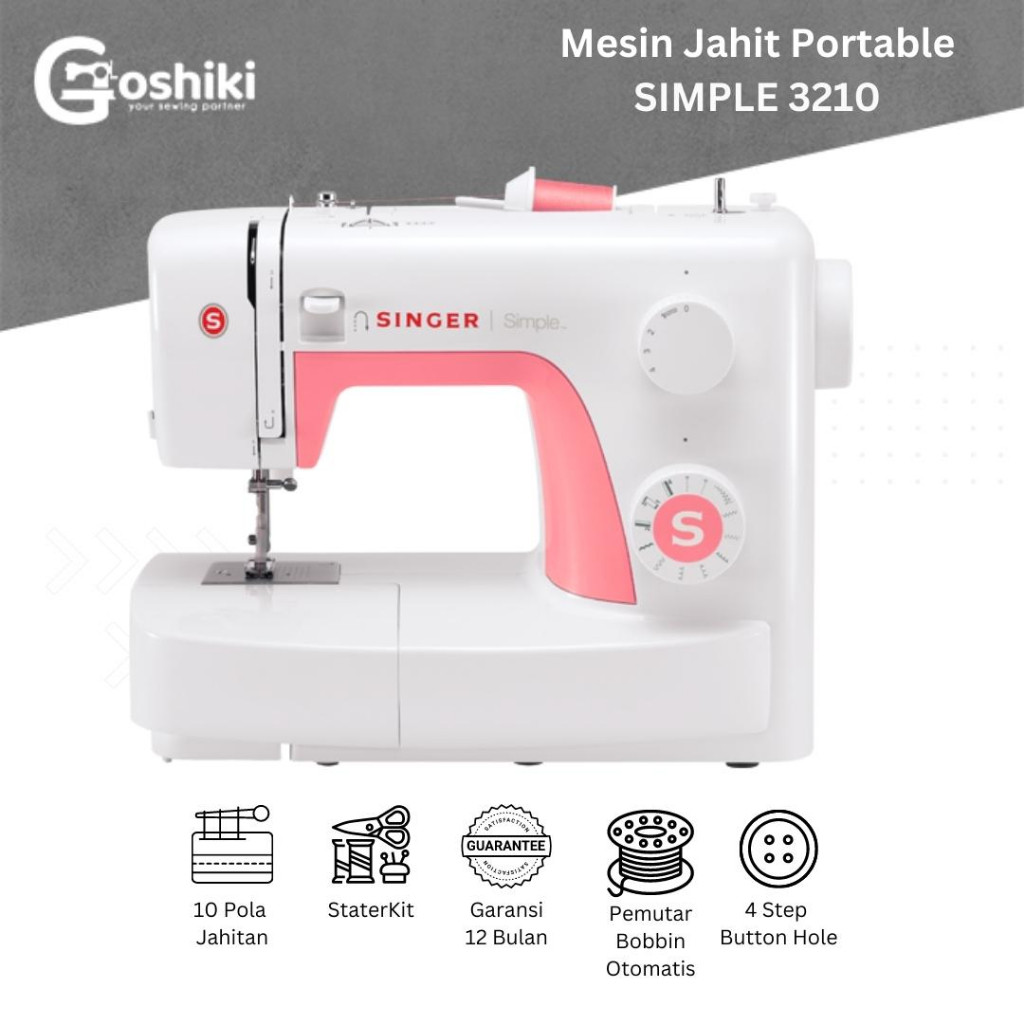 Mesin Jahit SINGER Simple 3210