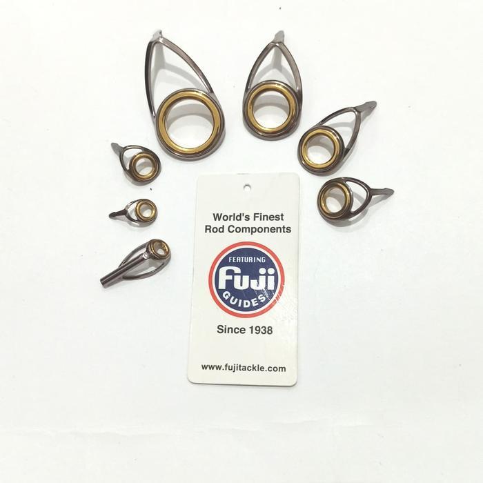 ASLI RING GUIDE FUJI GOLD SET SPINNING KOLONGAN CINCIN KERAMIK READY STOCK