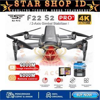Drone SJRC F22 S2 Pro+ 6KM 2-Axis Gimbal 4K Kamera RC Drone GPS Quadcopter Upgrade SJRC F22S 4K PRO 
