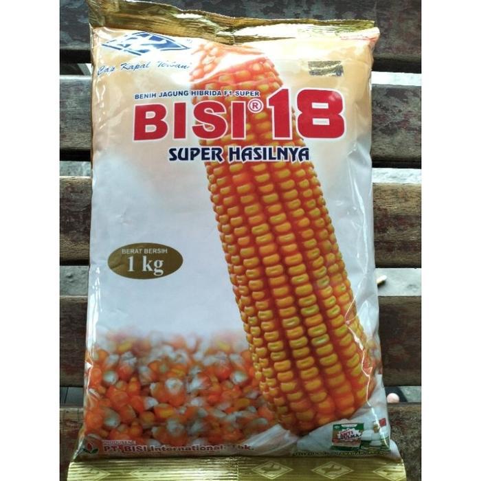 Benih Jagung Hibrida Bisi 18 Biji jagung super hibrida BISI-18 juga lebih berbobot dengan warna biji