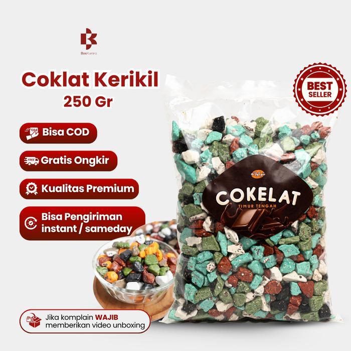 Electro.id // Coklat Kerikil 250 Gram / Coklat Batu Kerikil Asli Arab