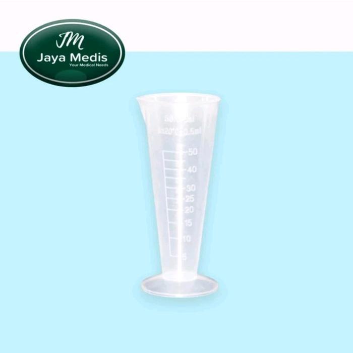 GELAS UKUR PLASTIK - GELAS UKUR 100 ML