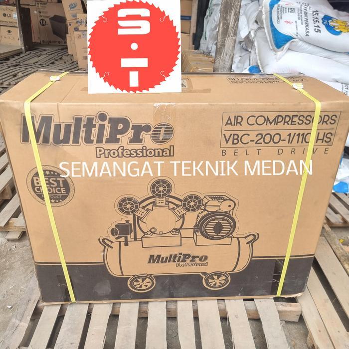 VBC200-1/110 COMPRESSOR KOMPRESOR ANGIN LISTRIK 2HP MULTIPRO VBC 200