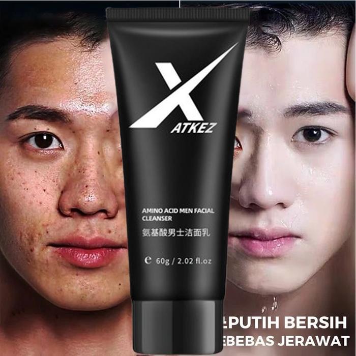 SNAMULA Pembersih Wajah Pria Pembersih Wajah Jerawat Pembersih Wajah Pria Pemutih Wajah Pria Face