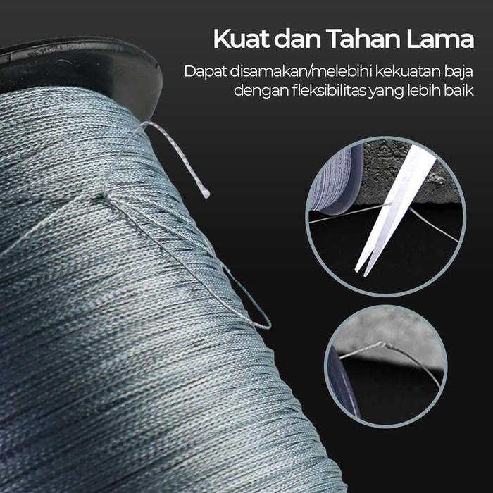 Senar Benang Tali Pancing Super Kuat Dan Tahan Lama Extreme Braid