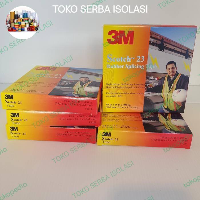 ISOLASI RUBBER 3M SCOTCH 23