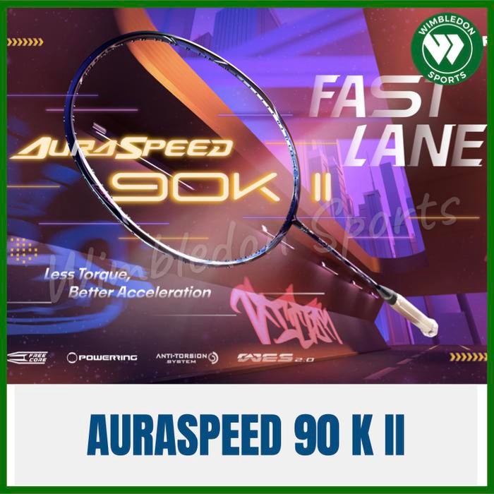 Raket Badminton Victor Auraspeed 90K Ii / Raket Victor Ars-90K Ii B