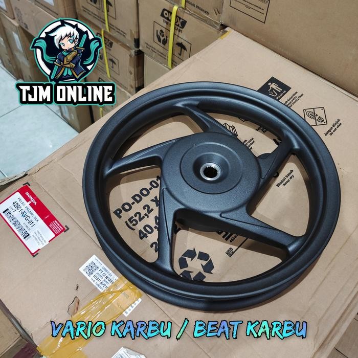 VELG BELAKANG VARIO KARBU / BEAT KVG ORIGINAL AHM 100%