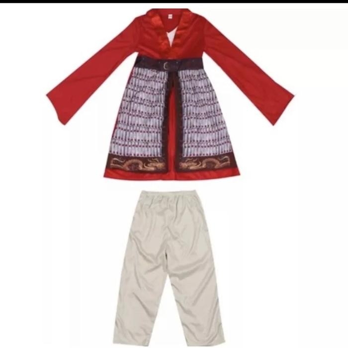 SALE  BAJU CHINESE MULAN ANAK PEREMPUAN/DISNEY MULAN COSTUME COSPLAY GIRL READY