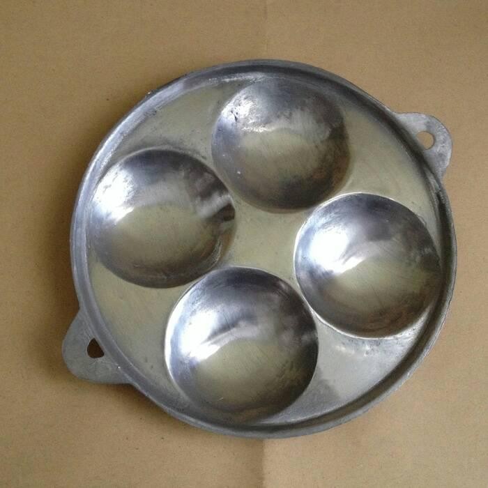 LOYANG KUE PUKIS BULAT PANCAKE CARABIKANG TRADISIONAL CETAKAN