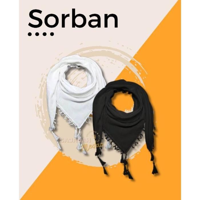 SIAPKIRIM Sorban Polos Ar Rabbani Arafat Koncer Berkualitas READY STOCK