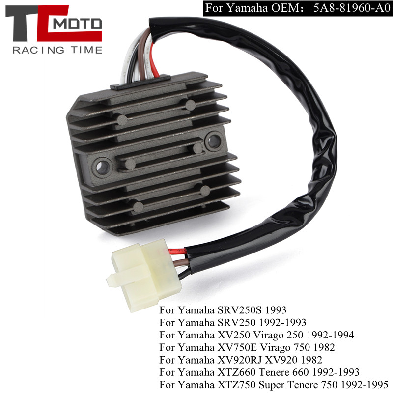 Regulator Rectifier For Yamaha SRV250 XV250 Virago 250 750 XV920