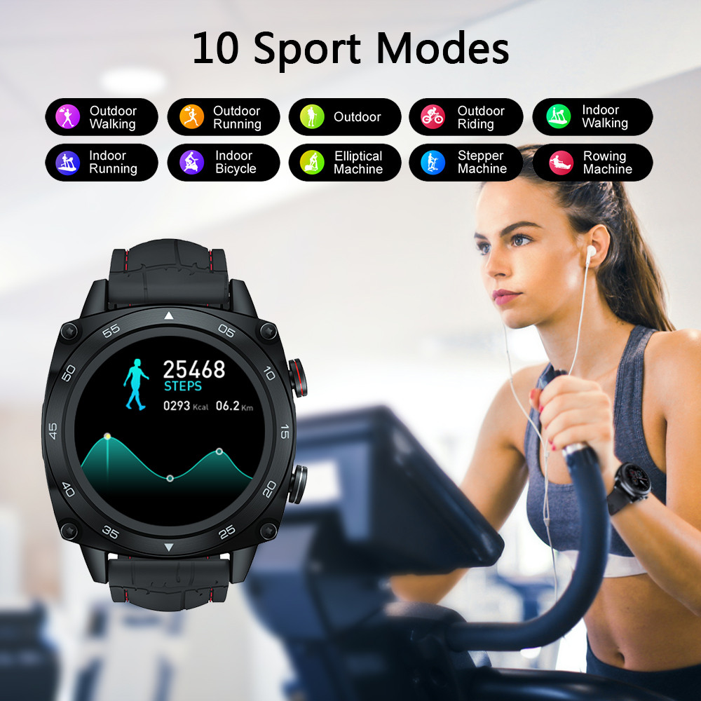 Cubot C3 SmartWatch Sport Heart Rate Sleep Monitor 5ATM Waterproof Touch Fitness Tracker Smart Watch