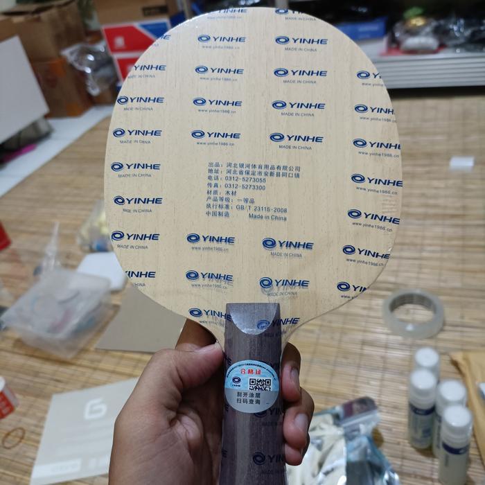 STOK TERBATAS  KAYU BET TENIS MEJA YINHE 980 DEFENSIVE ORIGINAL TERJANGKAU