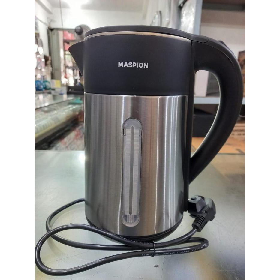 Electric Kettle/Teko Listrik/Mug Listrik Maspion 1803 Kl 1,8 Liter Stainless Steel 500 Watt
