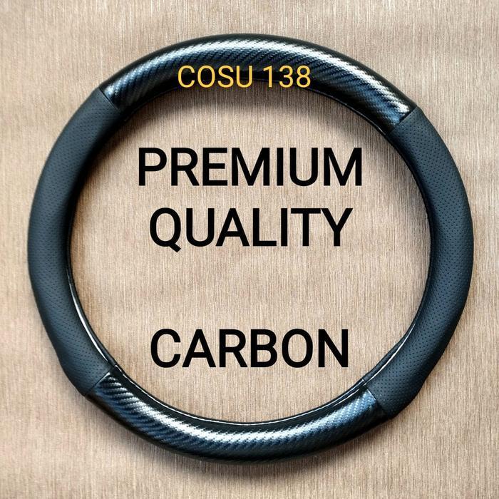 Sarung Cover Stir Carbon Kulit Toyota Innova Zenix