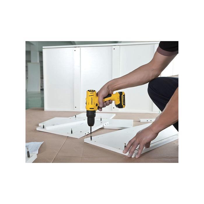 Stanley Cordless Impact Drill / Bor Impact Baterai 10.8V Sch121S2