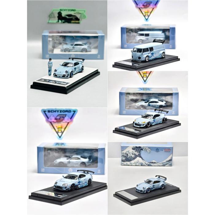 Time Micro Porsche Toyota VW RWB Pandem Rocket Bunny KANAGAWA SURFING Japan Series Limited Edition