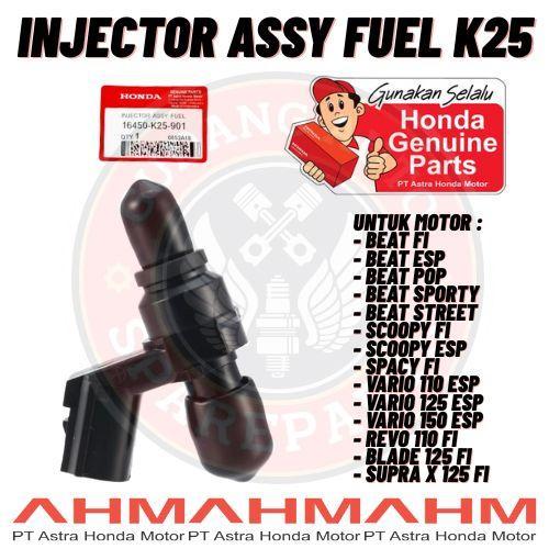 Original AHM Injektor Honda Beat FI Esp Beat Pop Beat Street Scoopy FI Esp Vario 110-125-150 Esp