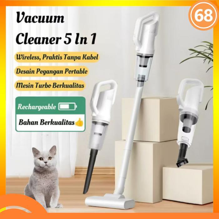 Premium READY  2024 Vacuum Cleaner 5 In 1 / Penyedot Debu Rumah Dan Mobil / Vacuum Cleaner