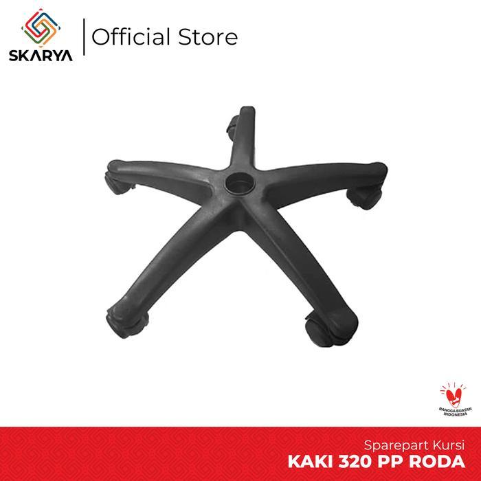 Kaki Kursi Kantor 320 Termasuk Roda (Baru) Original