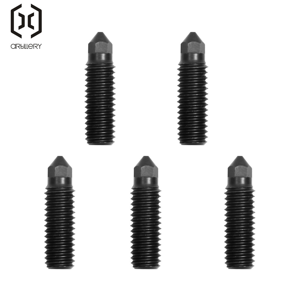 TERBAIK Volcanic nozzle for 3D printer artillery SidewinderX3 x4 Plus/Pro, 0.4mm high-quality harden