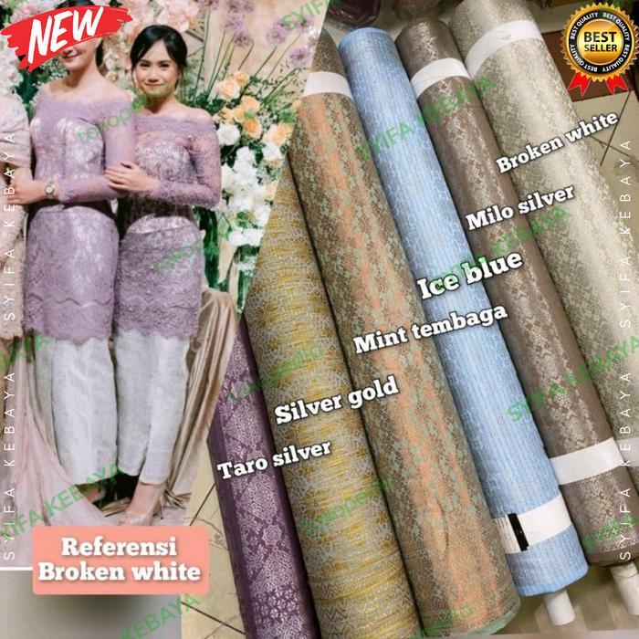 eyys- Kain Songket Palembang Meteran. Songket Multicolor Motif Terbaru