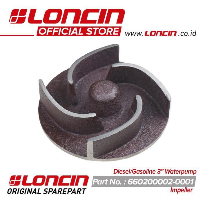 Ready Loncin Impeller Waterpump 3" (Gasoline/Dual Fuel)
