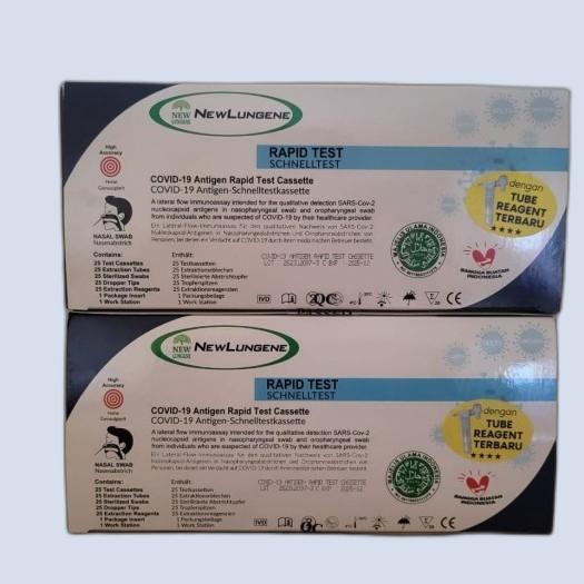 Swab test antigen new lungene nasal isi 25 pcs original
