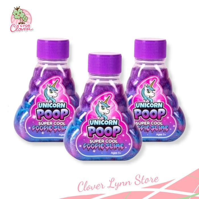 (CFC) SLIME POOP UNICORN mainan anak