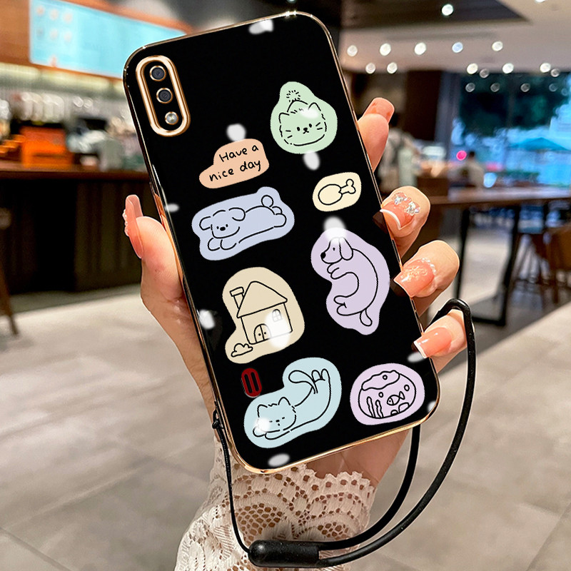 Casing Hp Untuk Samsung Galaxy A01 M01 Core A01 Core Case Casing HP pola binatang lucu Kesing Cesing