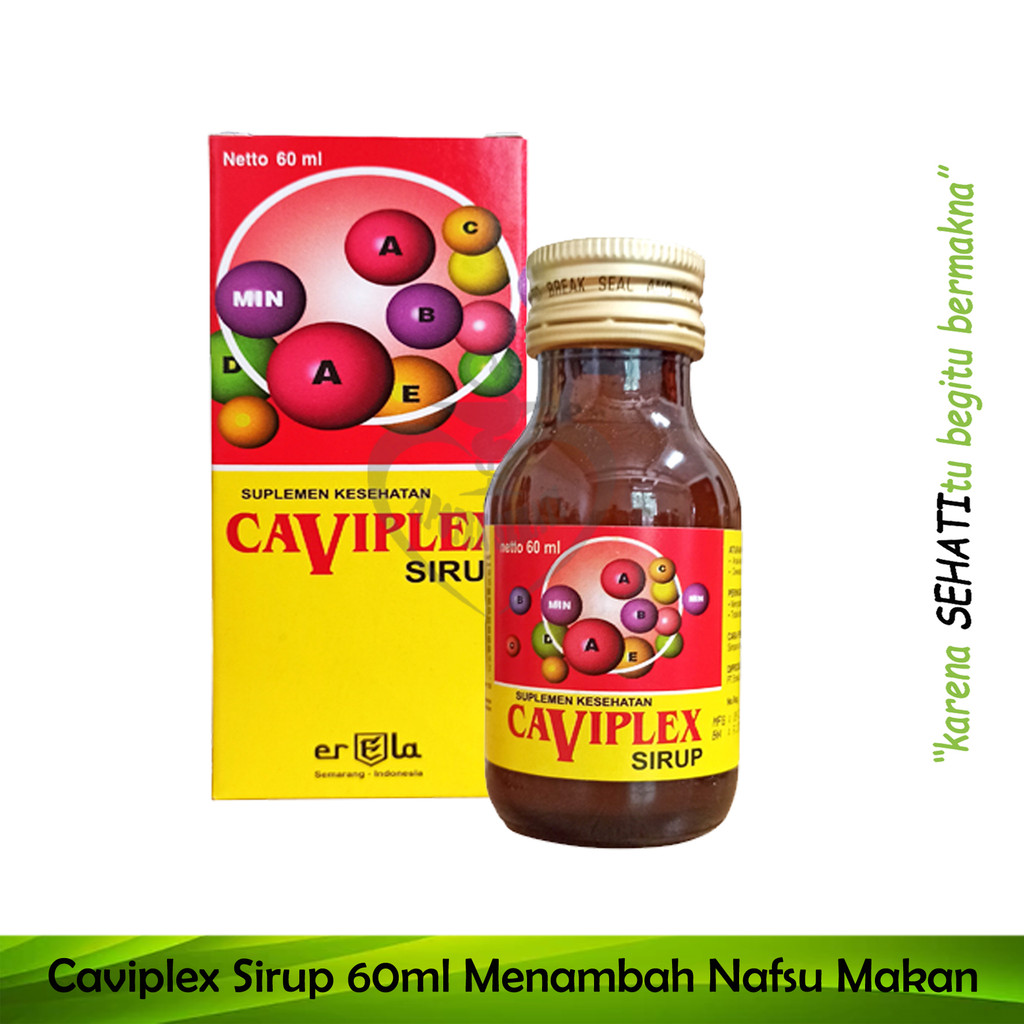 CAVIPLEX SIRUP MULTIVITAMIN LENGKAP
