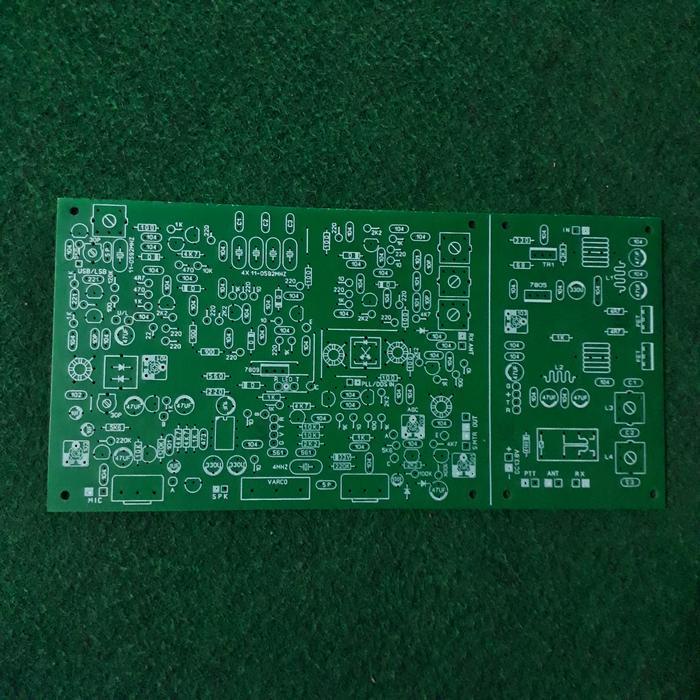 pcb kit radio hf ssb includ linier 5 - 10 watt