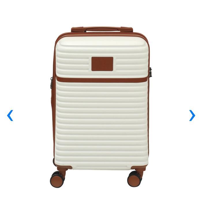 Luggo Koper Electra 24 Inch - Putih - Putih