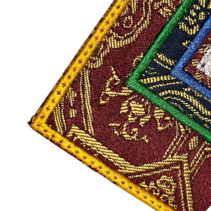 Kain Tatakan Alas Vajra Bell Alat Ritual Vajrayana Tibet