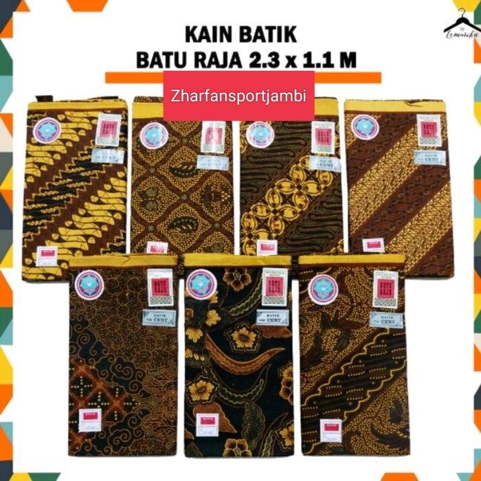 Kain Jarik/ Kain Panjang Batik Batu Raja Cap Cent- Batik Halus