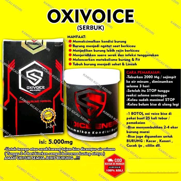 SIAPKIRIM OXIVOICE SERBUK + OXIVOICE OBAT SERAK + OXIVOICE ANTIBIOTIK+ OXIVOICE VITAMIN BURUNG+