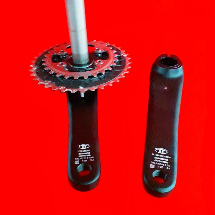 Crankset Shimano Deore Xt M8000 36-26T 170 Mm 2X11 Speed