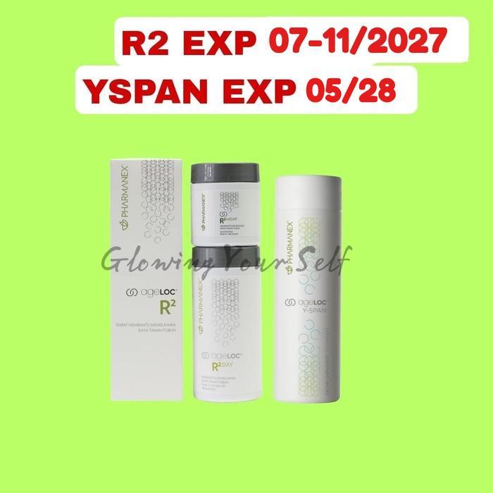 Pharmanex Ageloc Ultimate Duo Yspan & R2 Day Night Best Seller