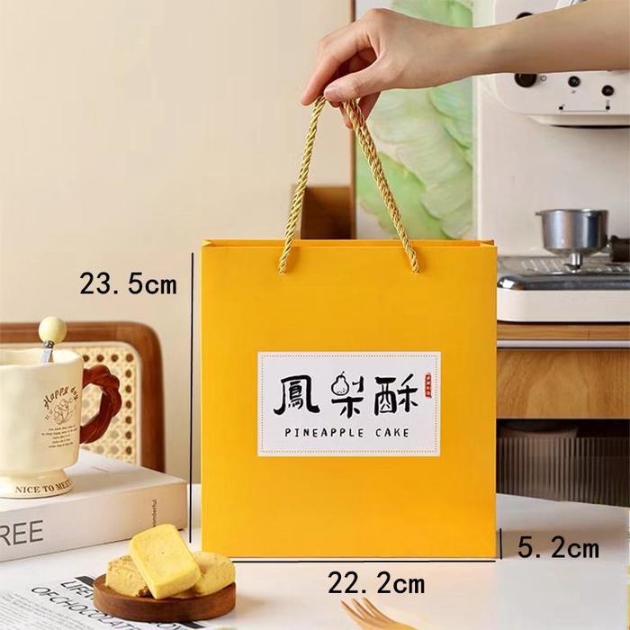 Khusus Gosend Kotak Nastar K8831 Nanas Motif Nenas Pineapple Box Untuk Kue Nastar