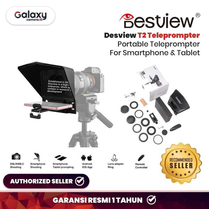 Desview T2 Broadcast Teleprompter